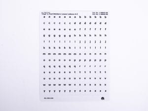 Feel 'n Peel braille-print Alphabet Letters