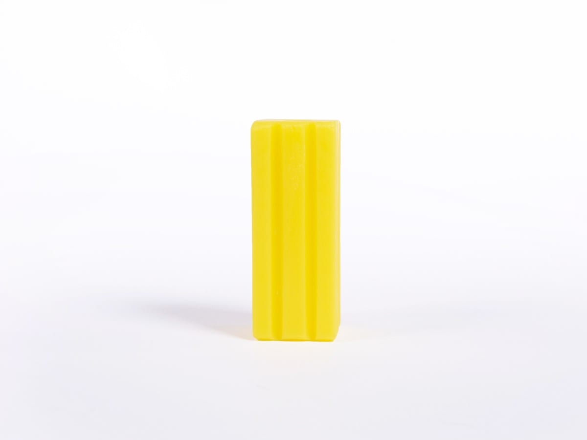 Giant-Stripe-Beads-Grid-Yellow-Rectangle Giant Textured Beads striped yellow rectangle