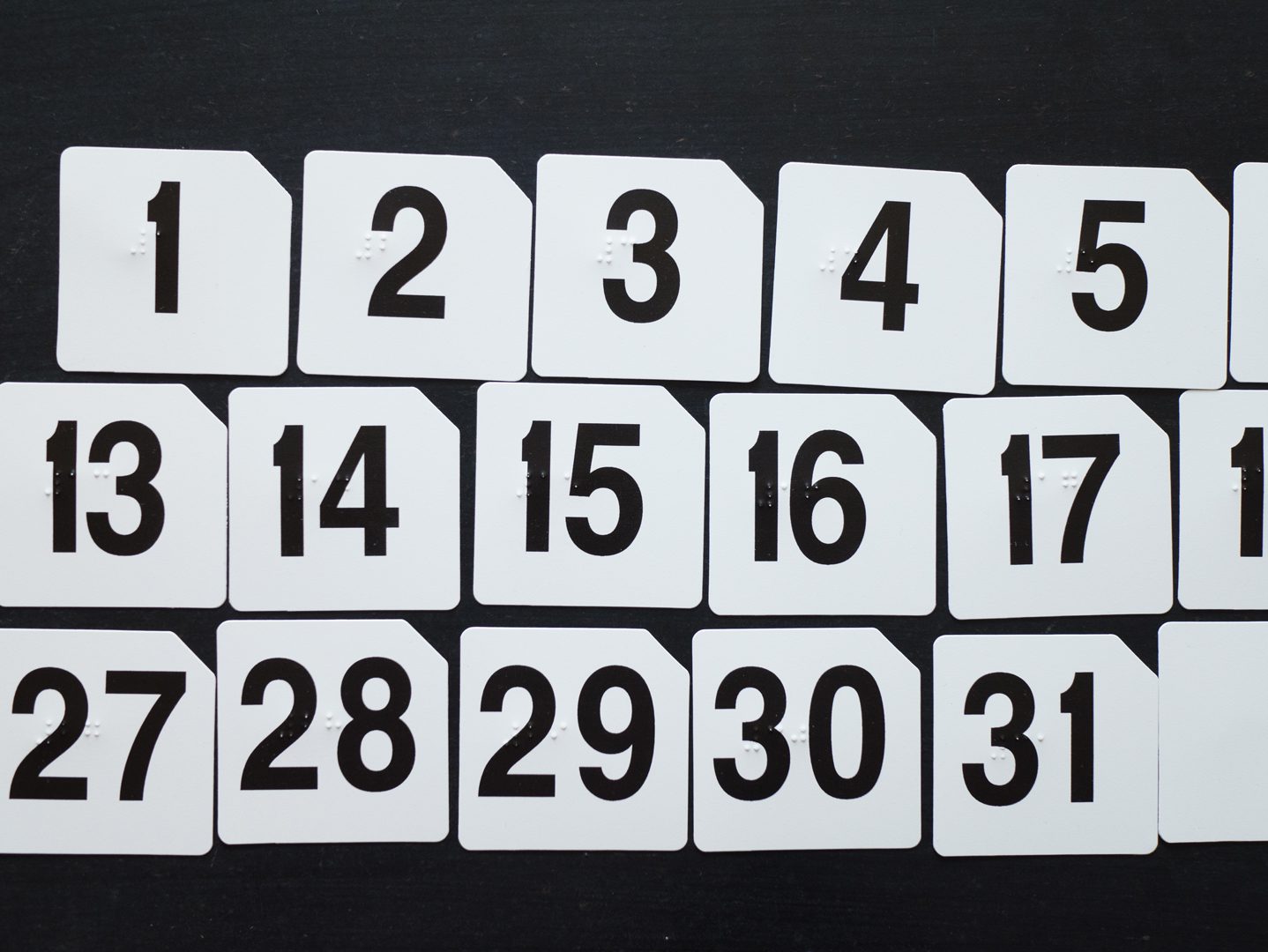 Classroom Calendar Kit dates
