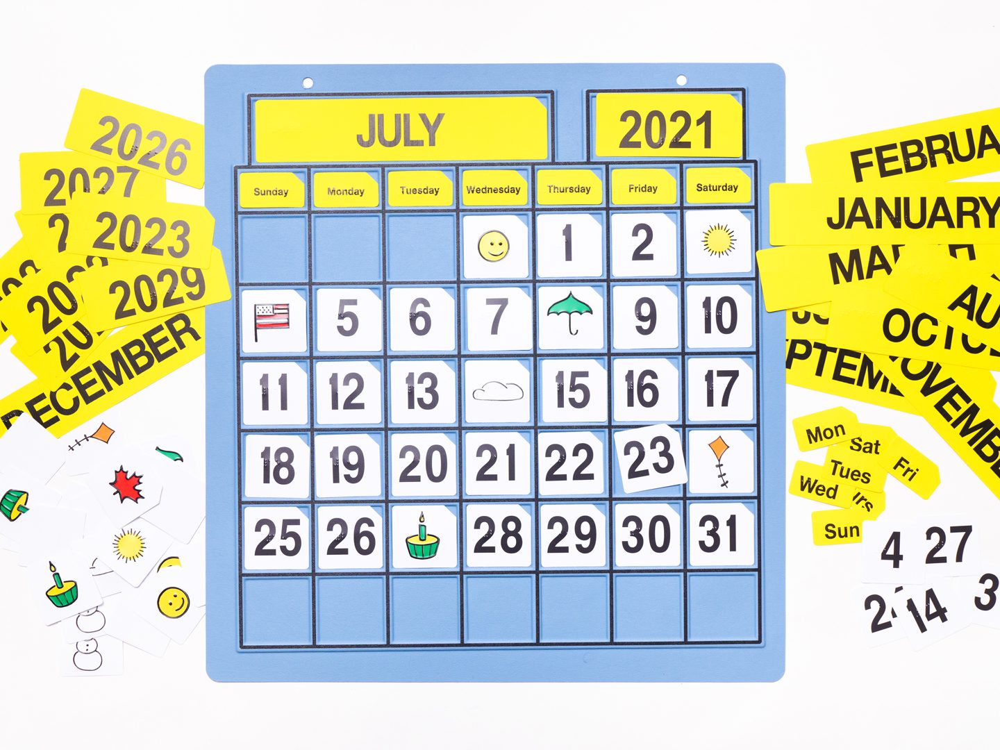 Classroom-Calendar-kit-P1099041(web) Classroom Calendar Kit calendar with dates, months, and stickers