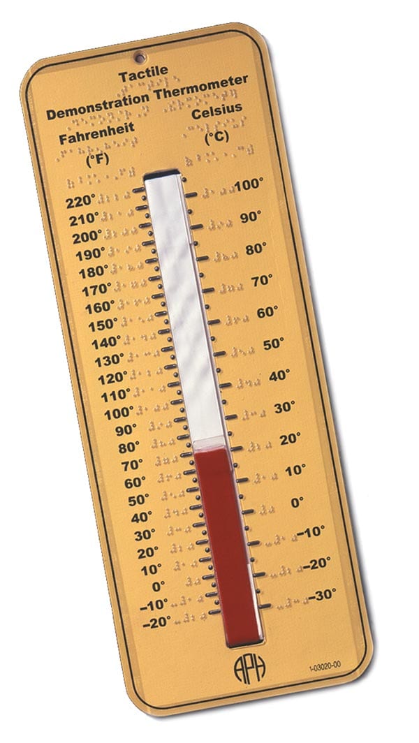 1-03020-00_Tactile_Demo_Thermo Tactile Demonstration Thermometer
